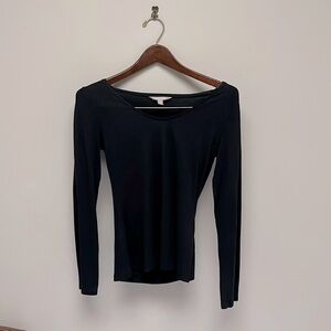 Banana Republic Woman’s black top
Size S